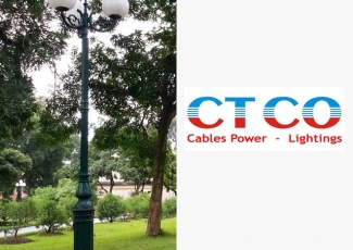 TỔNG QUAN VỀ CỘT ĐÈN SÂN VƯỜN DC05B LẮP TAY CHÙM 4 BÓNG TẠI ĐÀ NẴNG