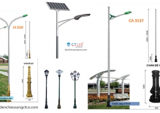 Top 2 mẫu cột đèn cao áp bát giác chất lượng hiện nay tại Đà Nẵng