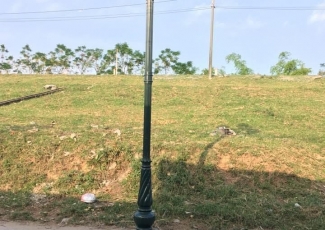 Quá trình thi công trụ đèn sân vườn tại Đà Nẵng đúng tiêu chuẩn