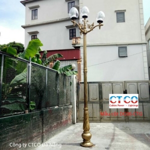 cột đèn chiếu sáng sân vườn CTG-DC07